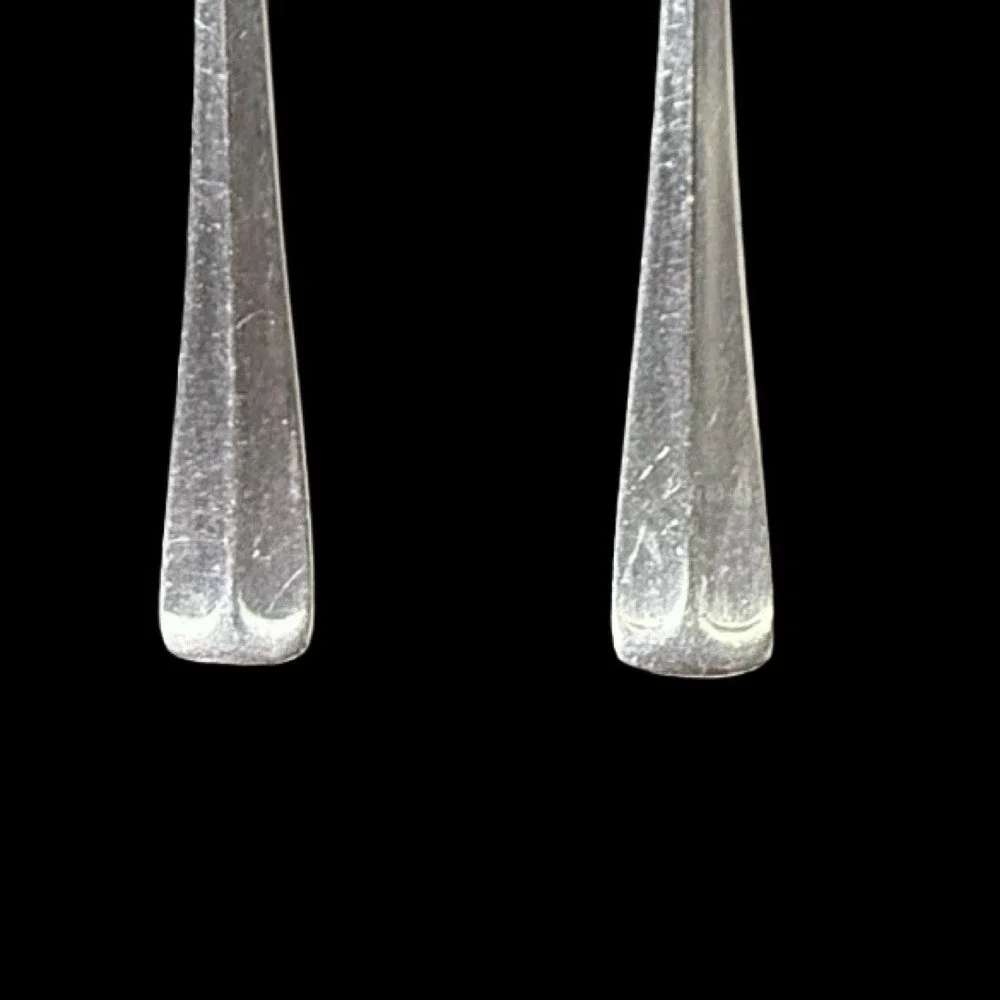 Ekco Eterna Colonial Richmond Flatware Teaspoons Lot Of 8